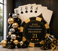 Poker theme Cards and Chip