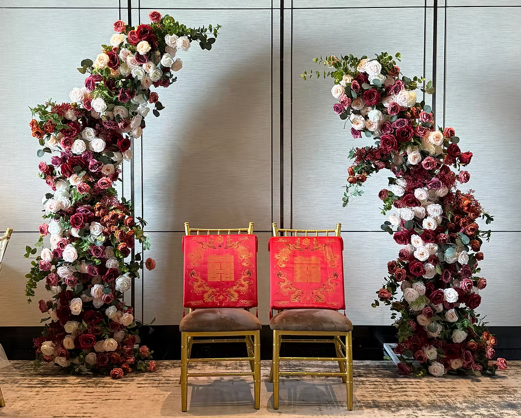 . Wedding Floral Arch