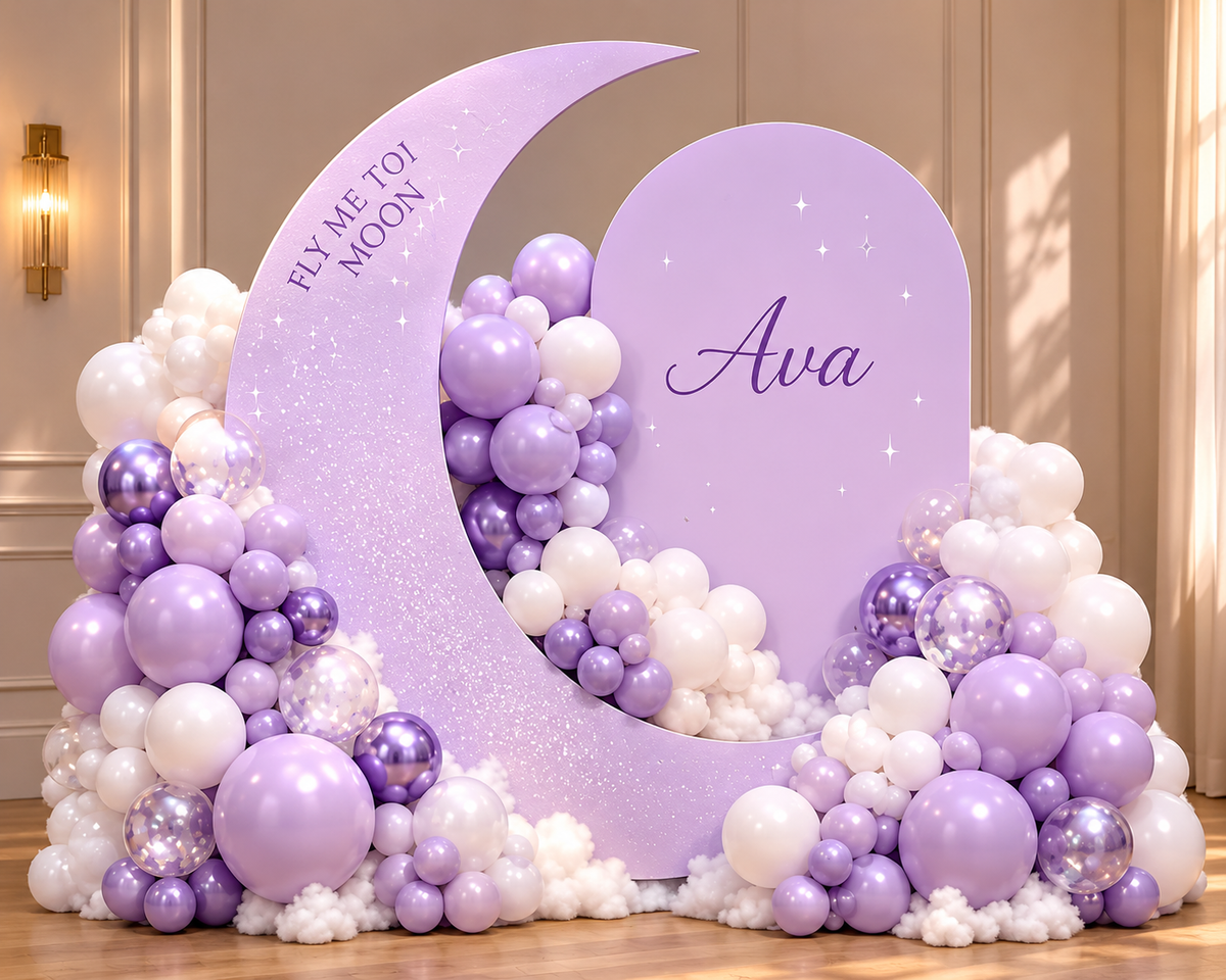 Arch moon arch Purple