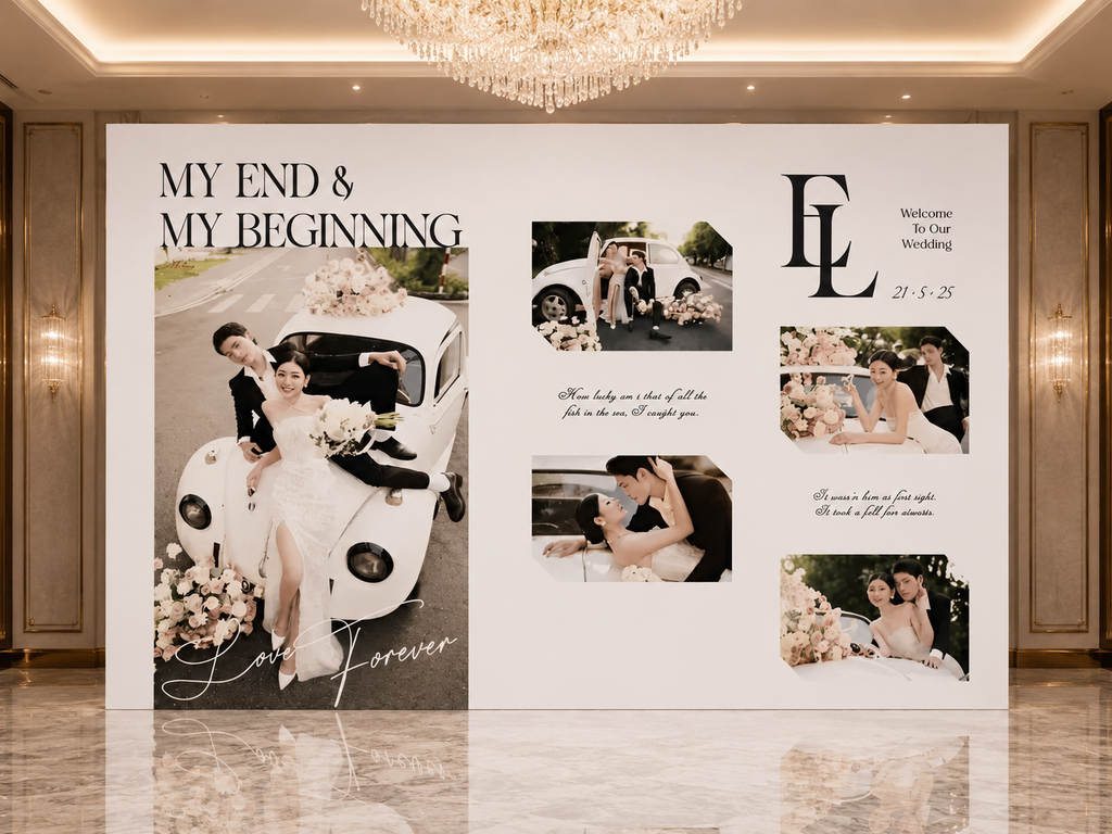 Photo Wedding Backdrop