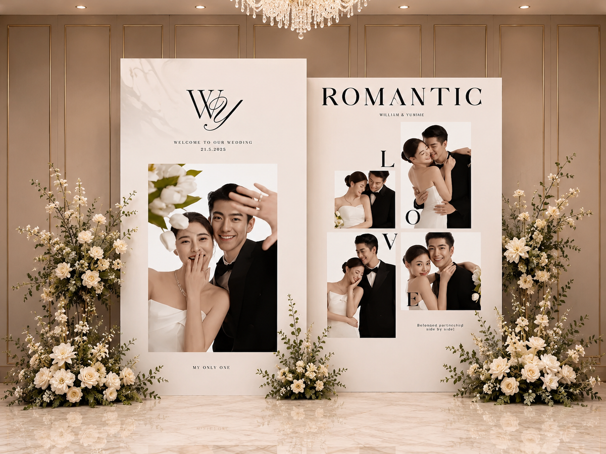 Photo Wedding Backdrop