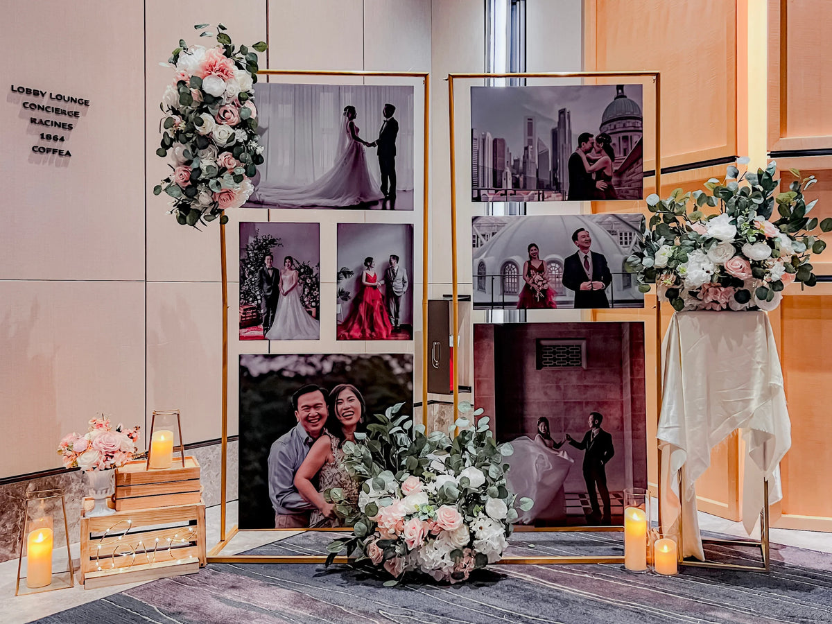 Framed Photo Display 2 Panel