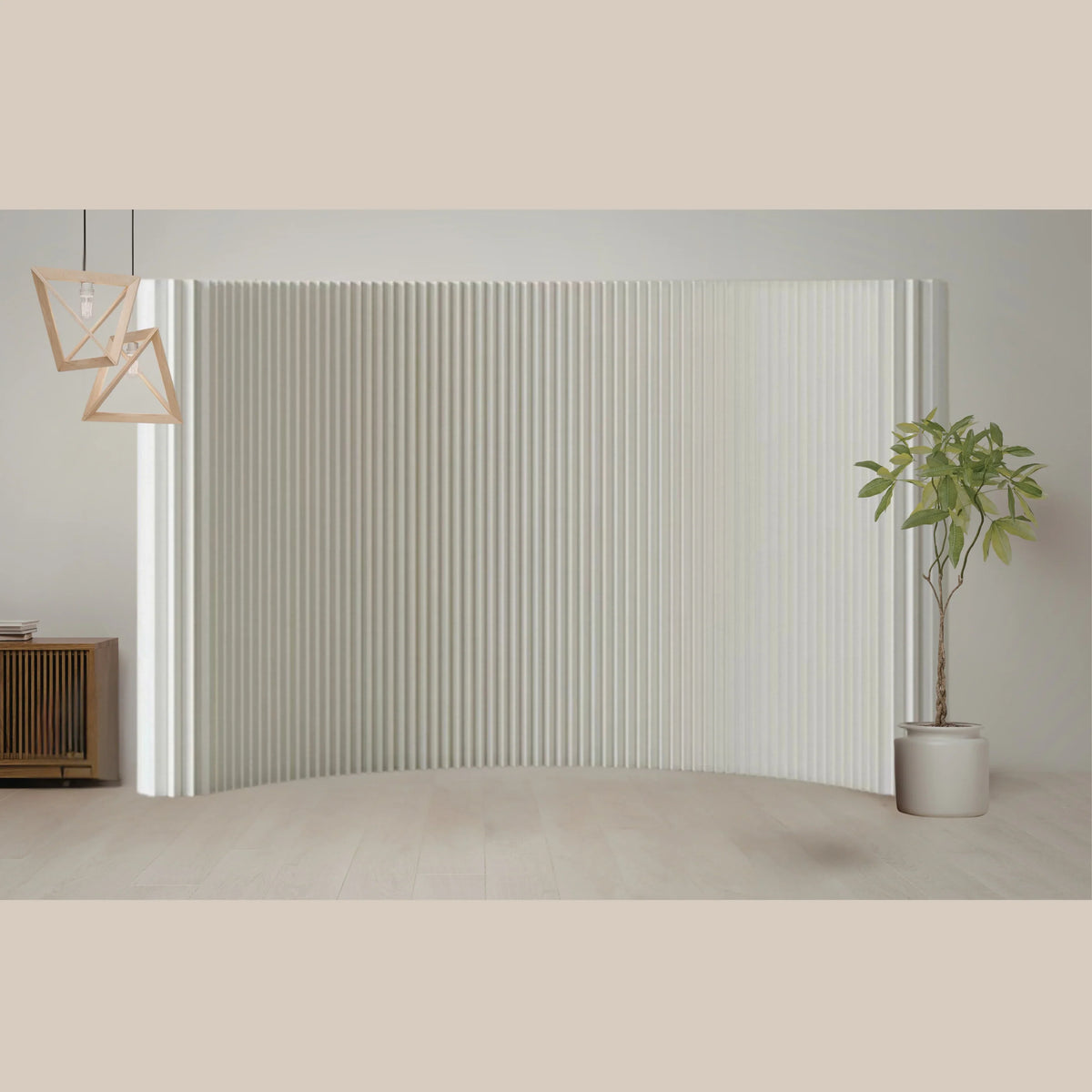 Pleated Backdrop With custom name