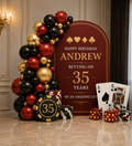Poker theme Red