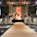 . Aisle Walkway Glitter Carpet