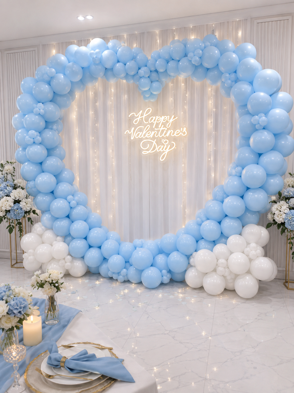 . Heart Shape Balloon Arch
