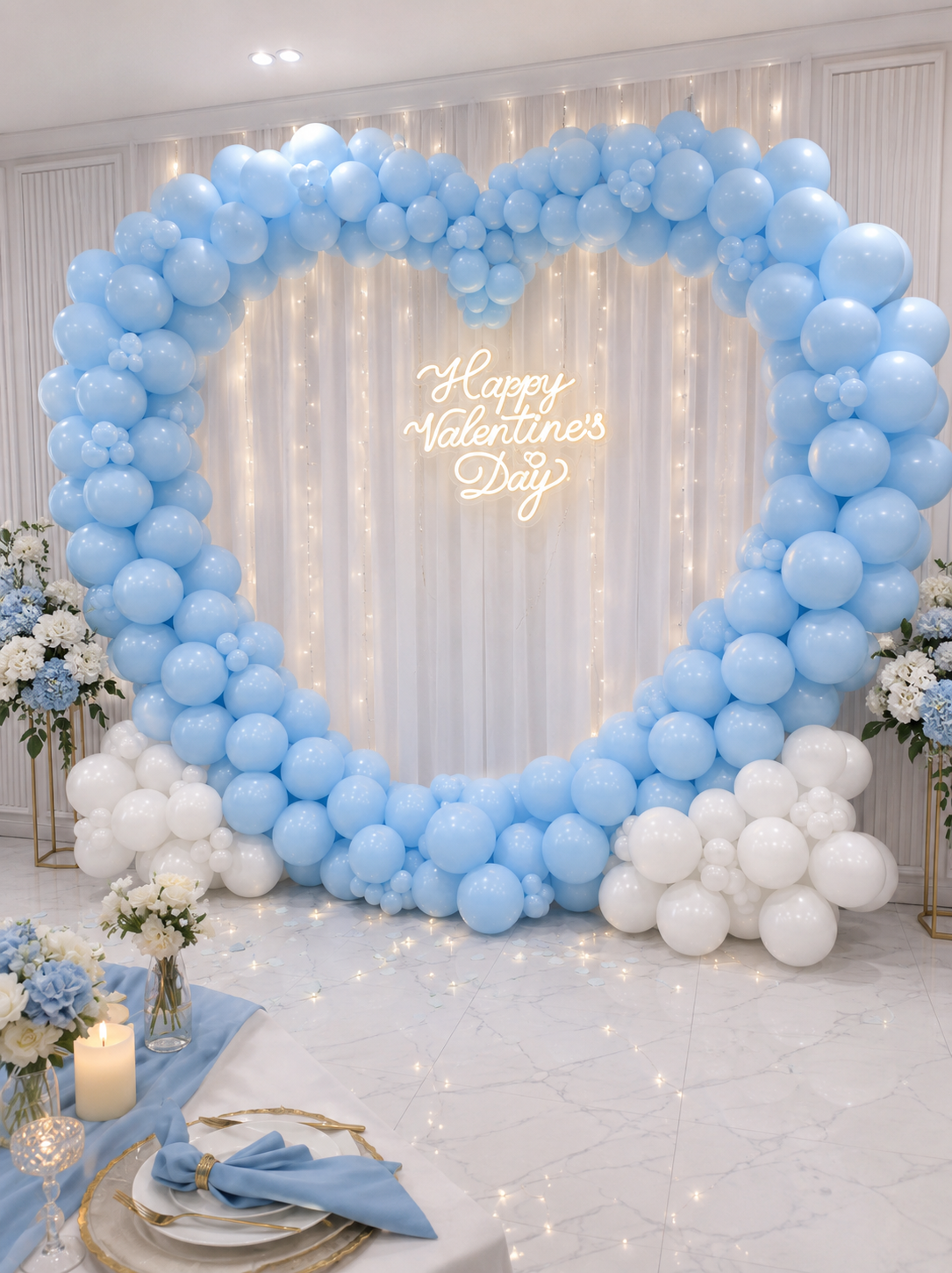 . Heart Shape Balloon Arch