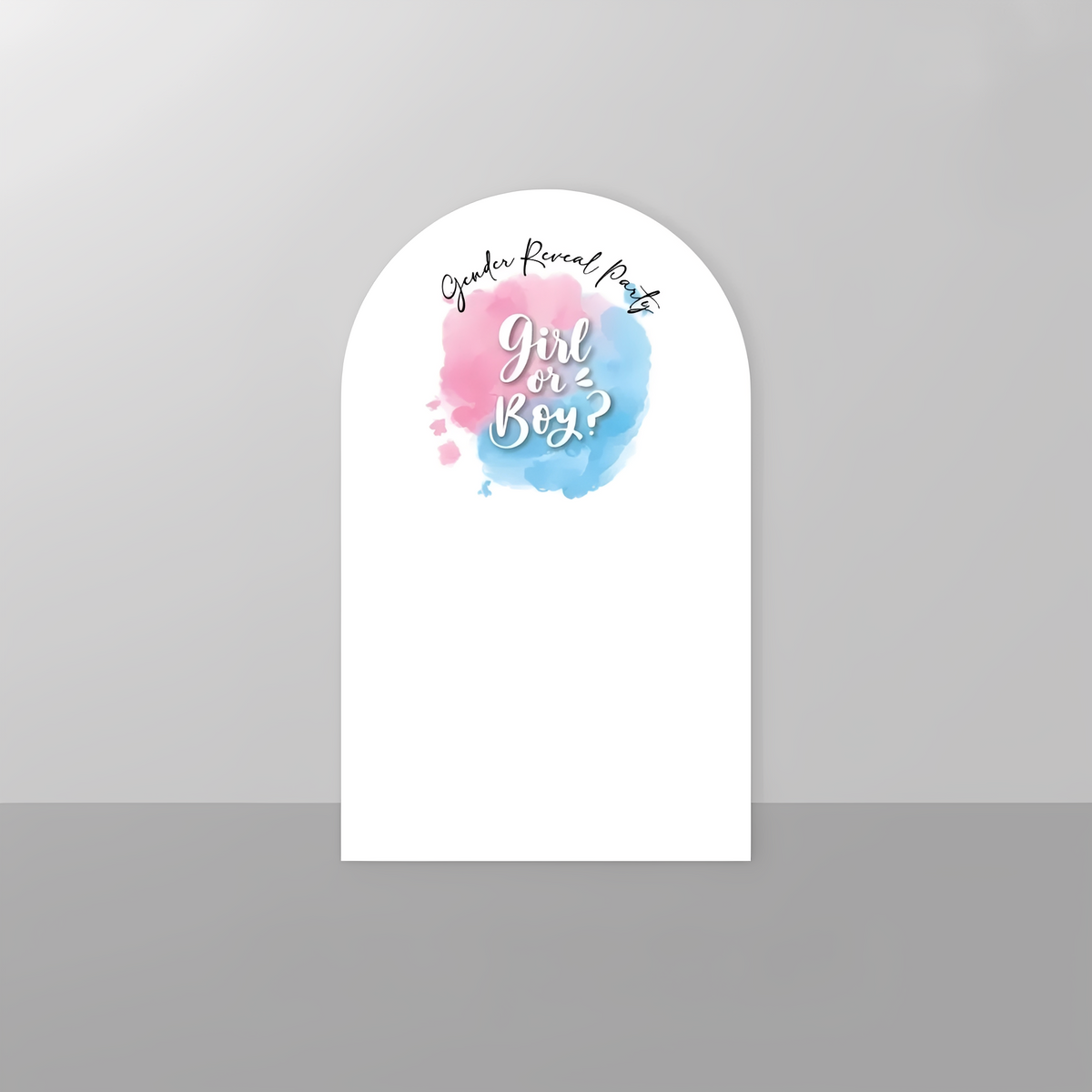 Gender Reveal Backdrop