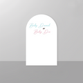 Gender Reveal Backdrop