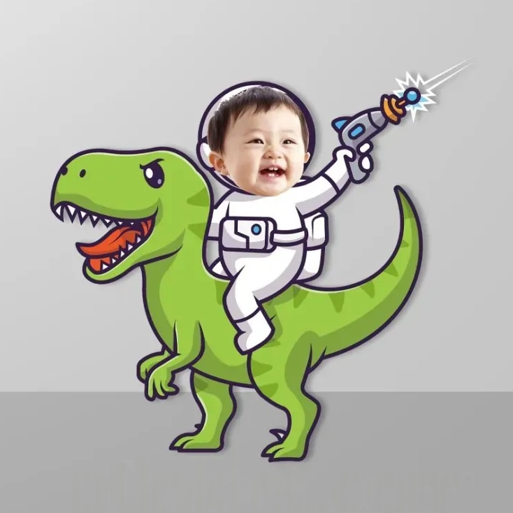 Custom Dino Astronaught