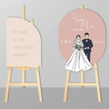 Wedding Welcome Board 23