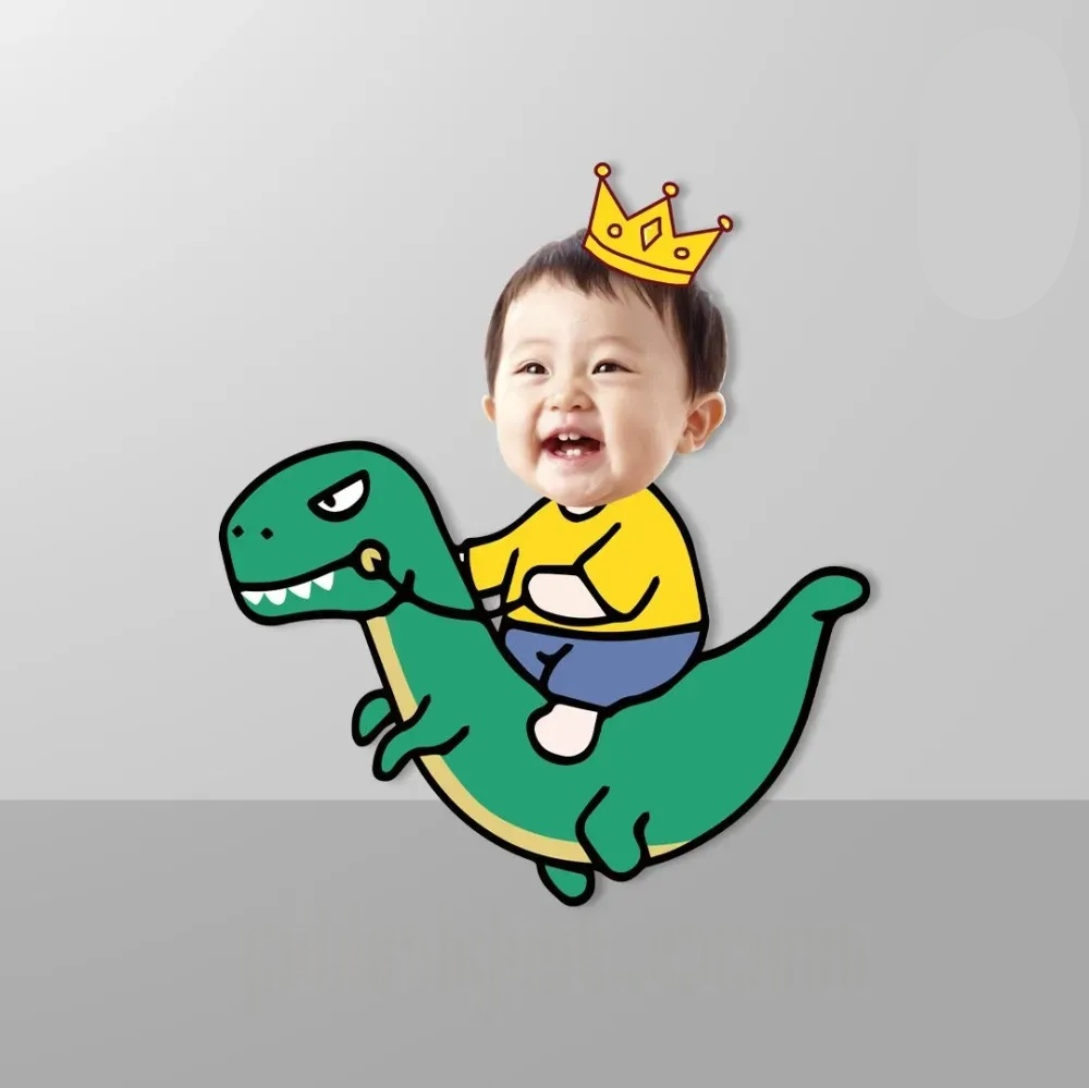 Dino cutout little prince