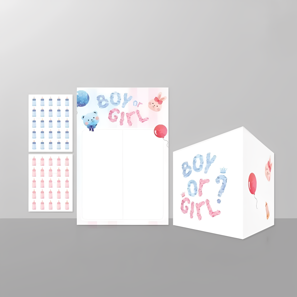Gender Reveal Basic Package
