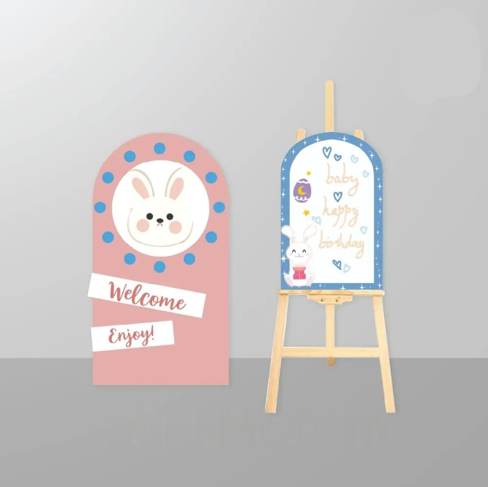 Custom welcome signage