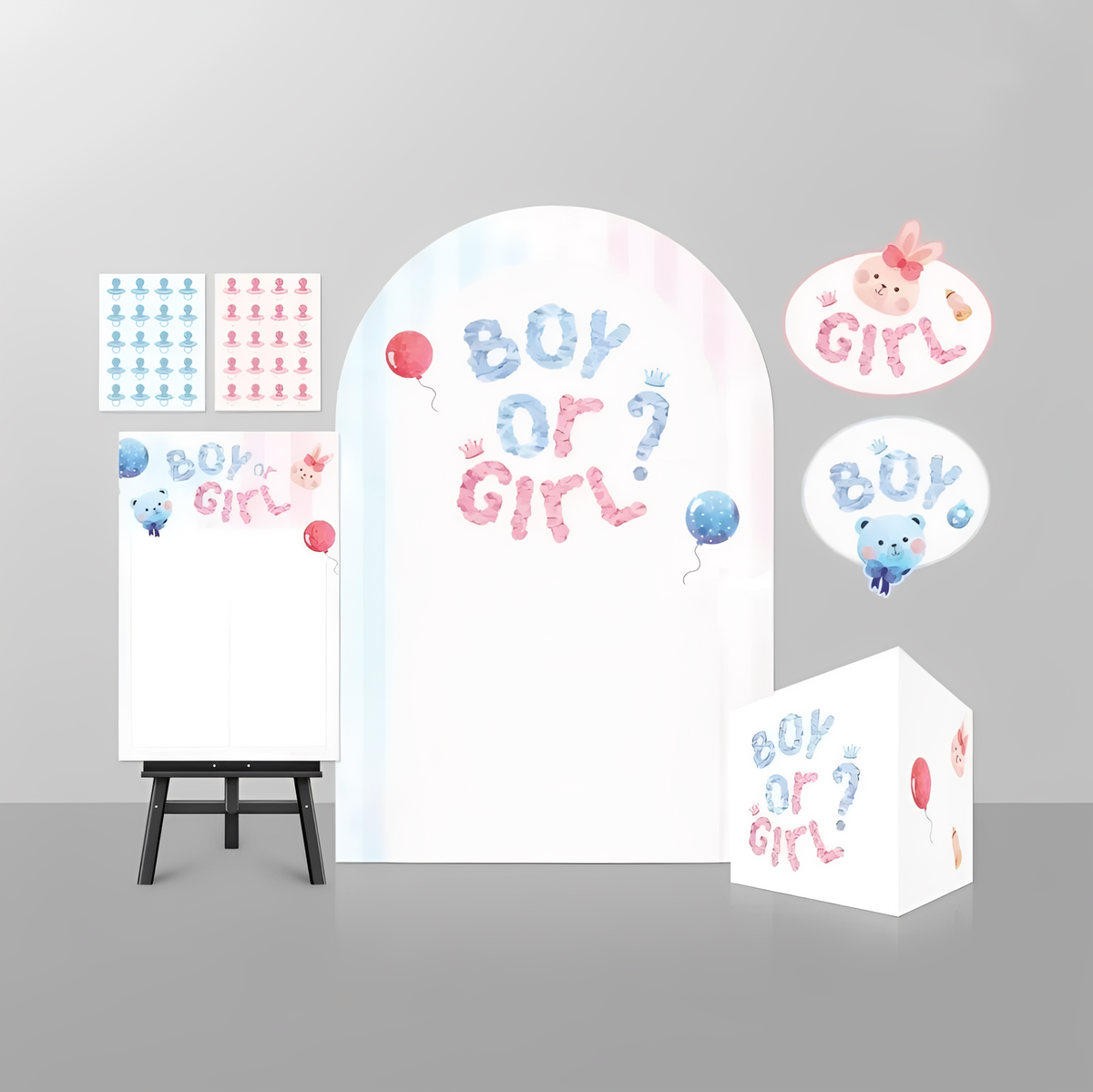 Gender Reveal Premium Package