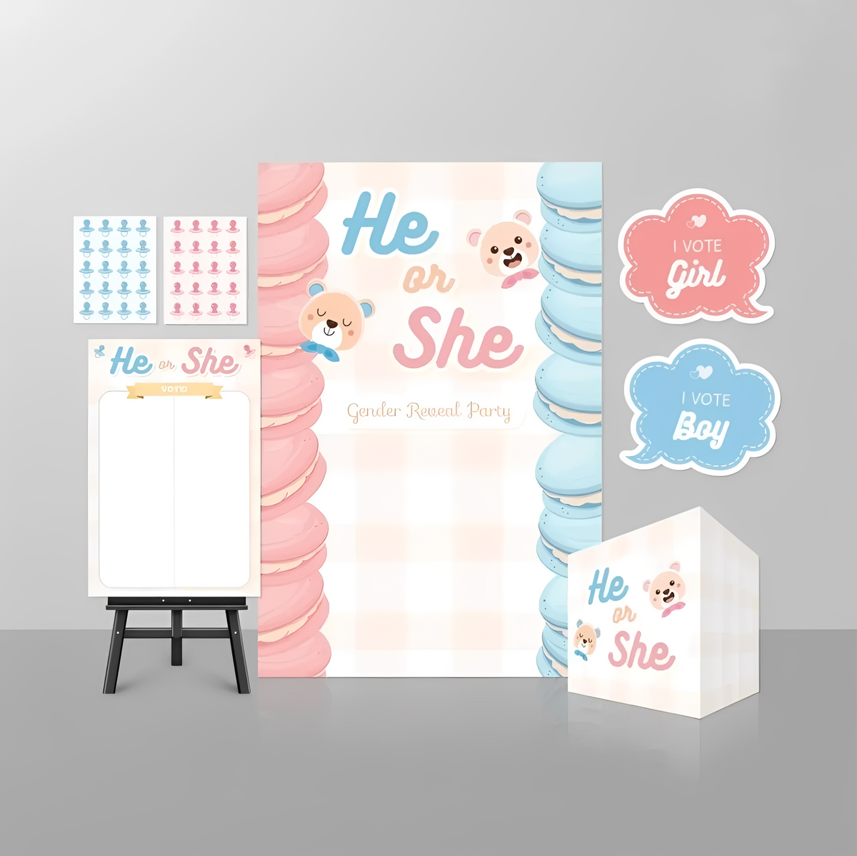 Gender Reveal Premium Package