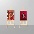 Chinese theme welcome board