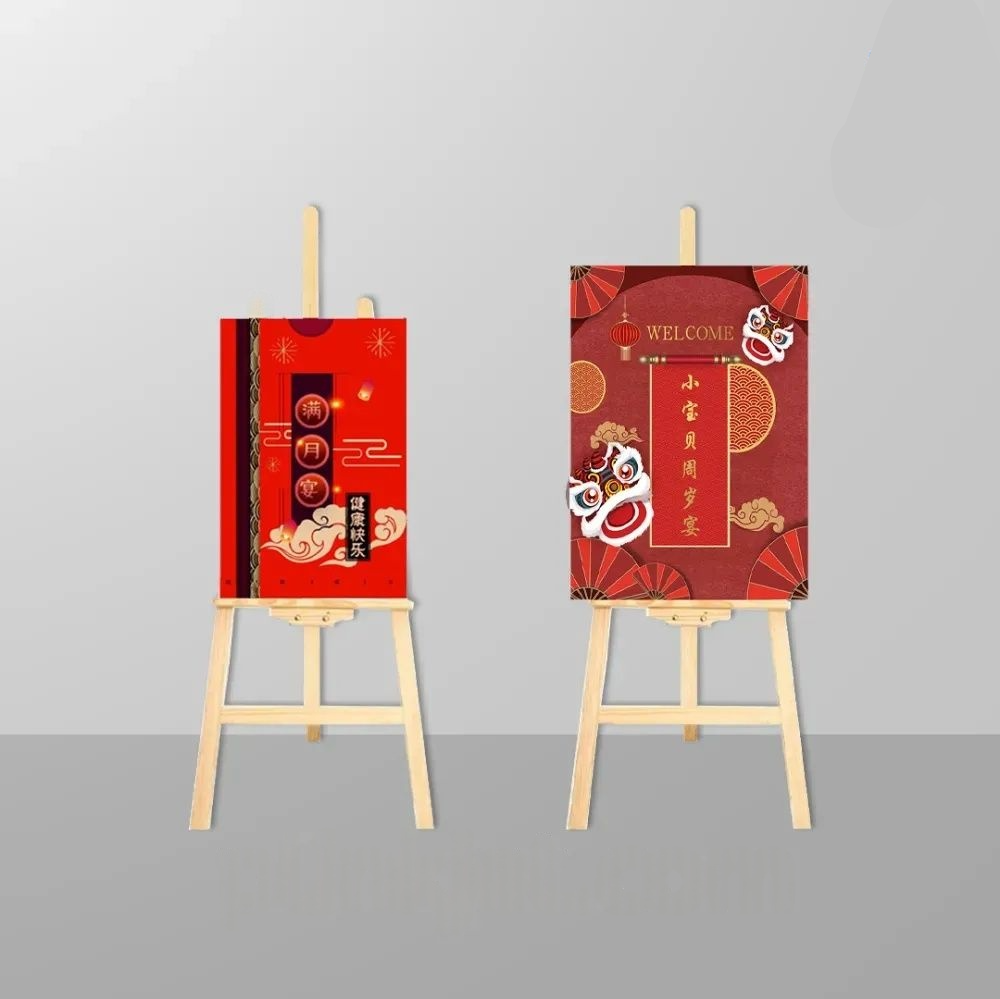 Chinese theme welcome board