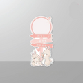 Bunny theme welcome board