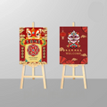 Chinese theme welcome board
