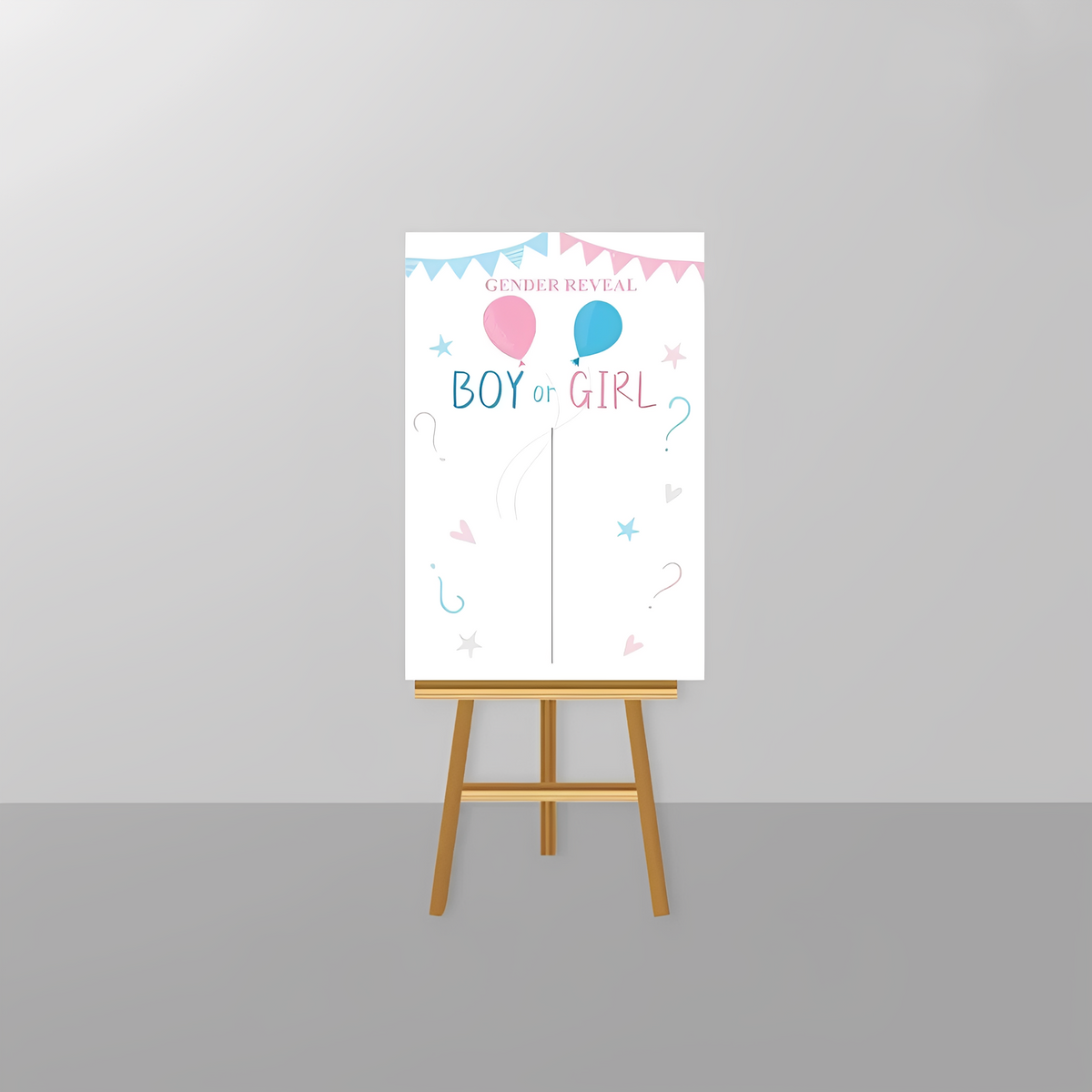 Gender Reveal Voting Board