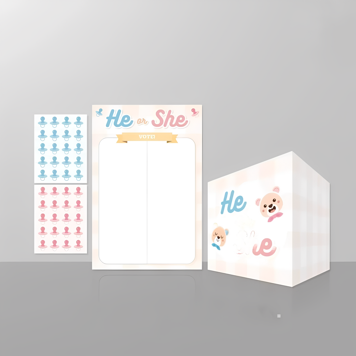 Gender Reveal Basic Package